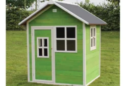 Maisonnette verte pour enfant loft 100