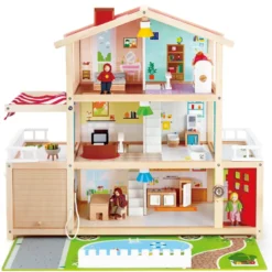 Maison poupée enfant villa family hape