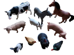Mamontessoribox figurines animaux ferme