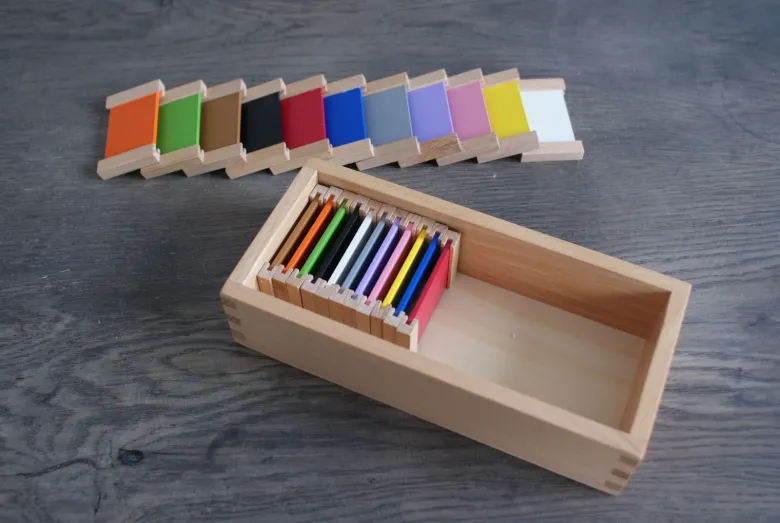 Mamontessoribox 2ème boîte de couleurs