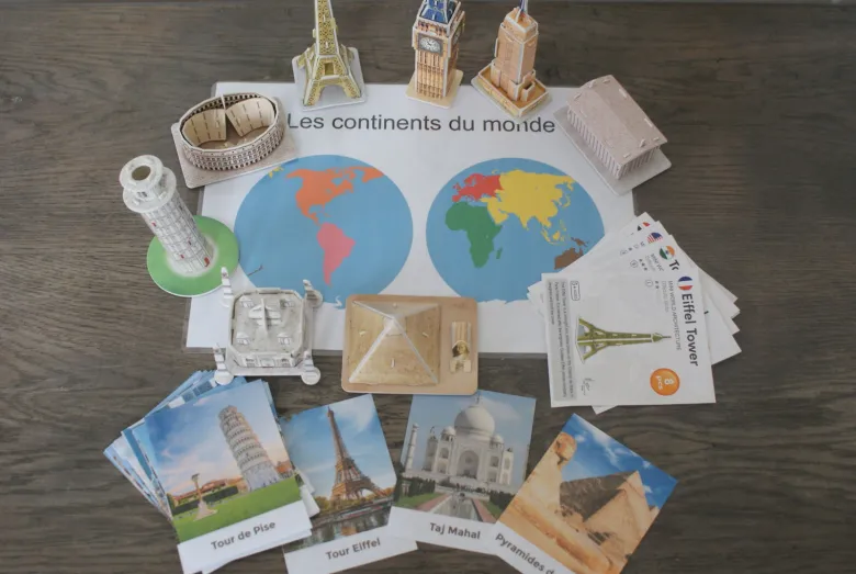 Mamontessoribox monuments du monde
