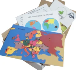 Mamontessoribox puzzle de l'europe