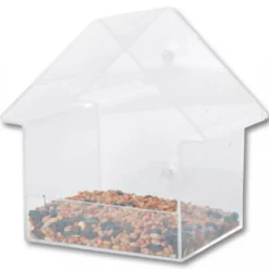 Mangeoire de fenêtre oiseaux sauvages