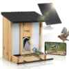 Mangeoire à oiseaux solaire caméra Full HD Birdcam TX-165 Technaxx