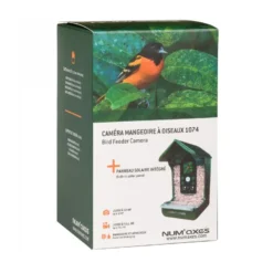 Mangeoire pour oiseaux avec caméra intég