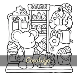 Ma petite vie cosy coloriages mignons et cocooning