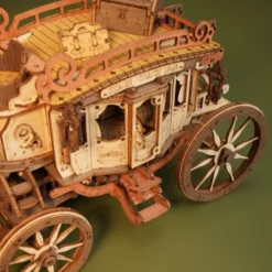 Maquette 3d diligence musicale