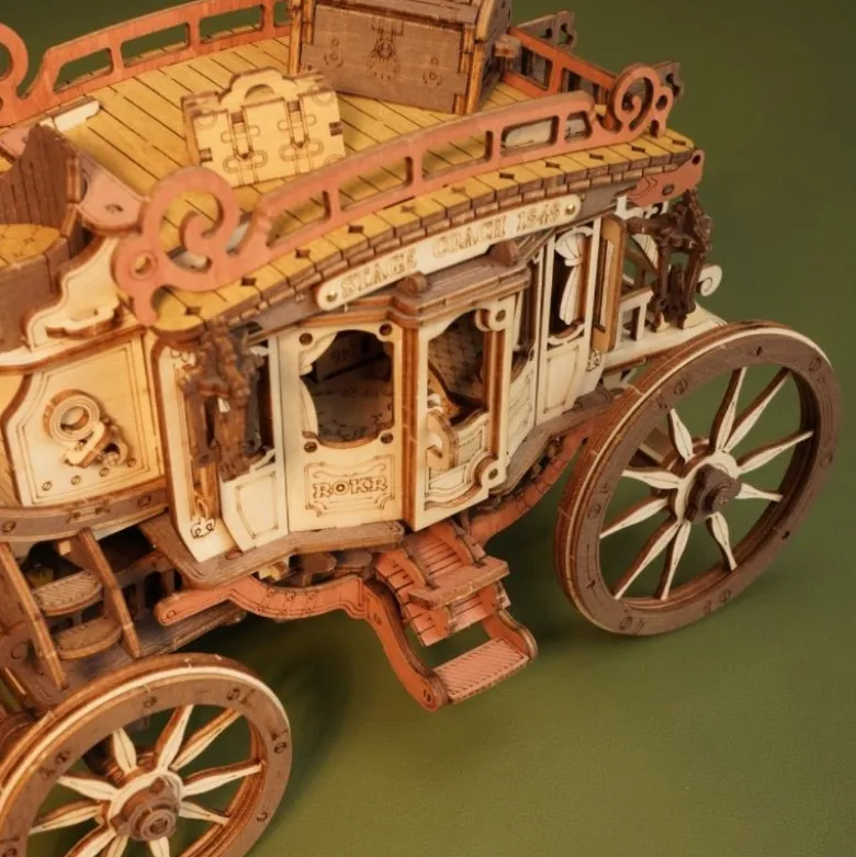 Maquette 3d diligence musicale