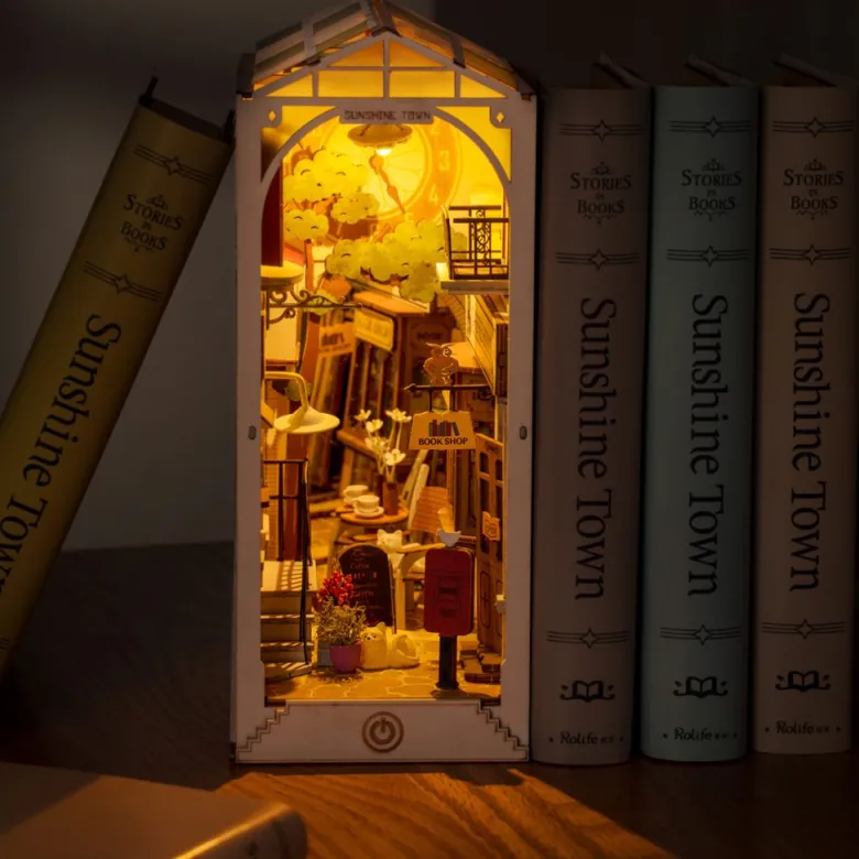 Maquette 3d - Serre livres maison