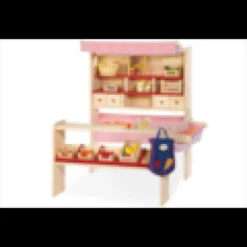 Marchande en bois massif lucy