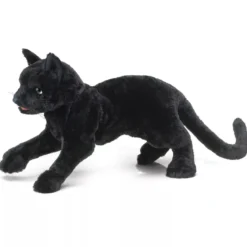 Marionnette à main chat noir