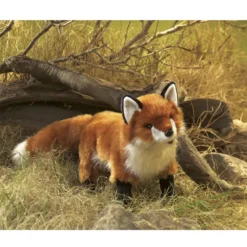 Marionnette à main renard roux