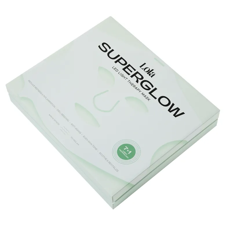 Masque de luminothérapie avancée visage led Glow Lola Vert