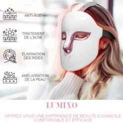 Masque de luminothérapie lumino air