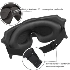 Masque de sommeil 3d anti-lumière