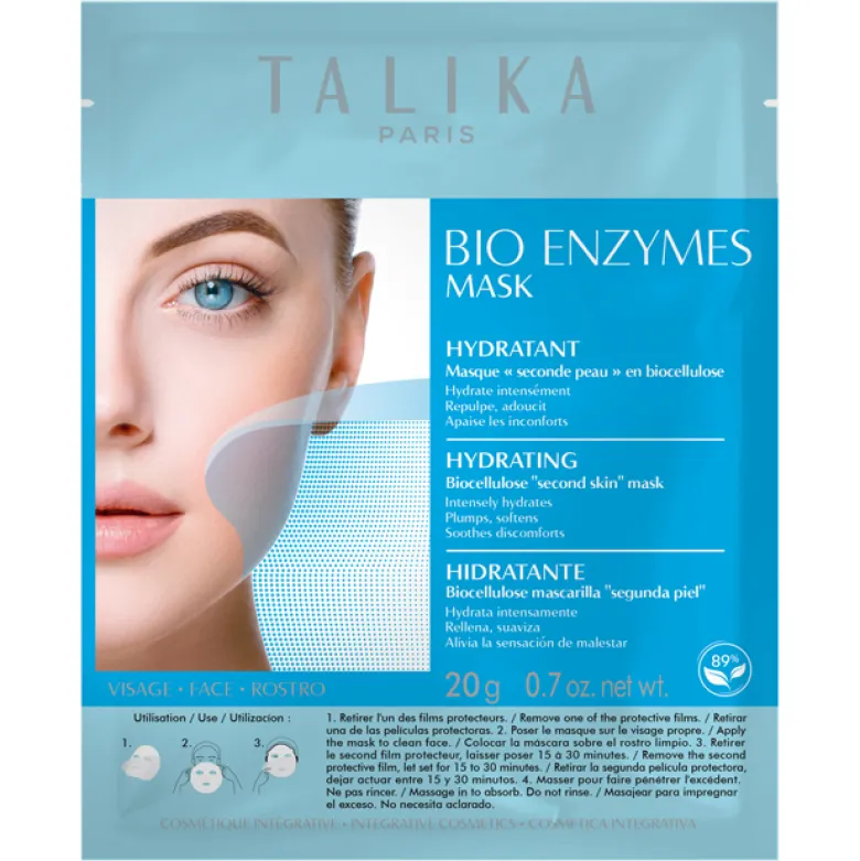 Masque en biocellulose hydratant bio enzymes Talika