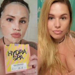 Masque en tissu hydratant pour le visage - hydra spa