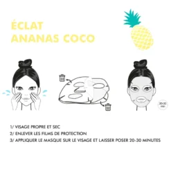 Masque fruit bio-cellulose - eclat