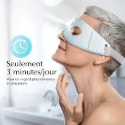 Masque LED luminothérapie yeux Aduro