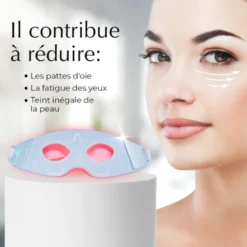 Masque LED luminothérapie yeux Aduro