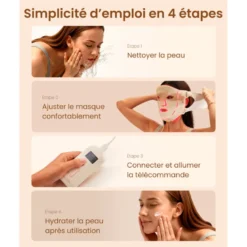 Masque LED Renpho Artemis Blush