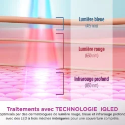 Masque LED visage CryoGlow Shark avec rafraîchissement du contour des yeux