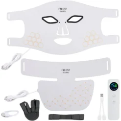 Masque led visage et cou luminotherapie