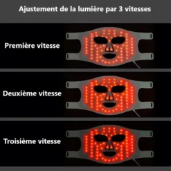 Masque led visage luminotherapie