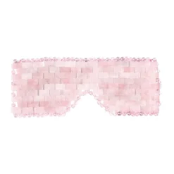 Masque relaxant yeux quartz rose