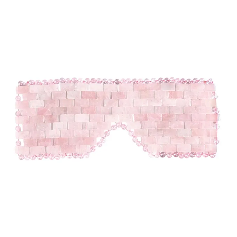Masque relaxant yeux quartz rose
