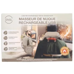 Masseur de nuque rotatif chauffant rechargeable USB Sensly