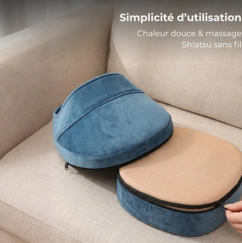 Masseur pieds polyvalent-réflexologie-chaleur