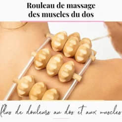 Masseur pour dos appareil massage bois