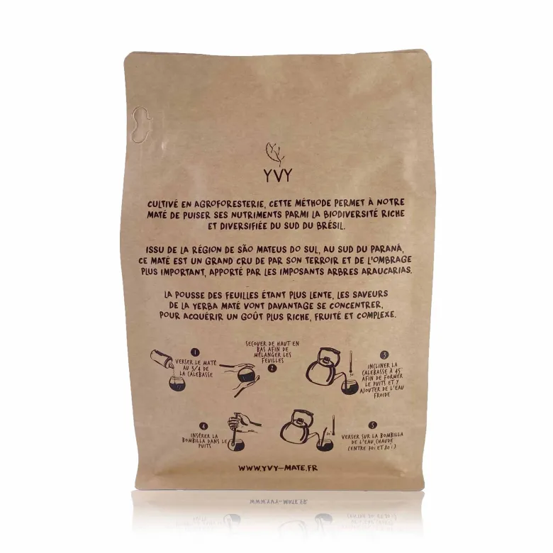 Maté affiné 24 mois bio grand cru - 250g