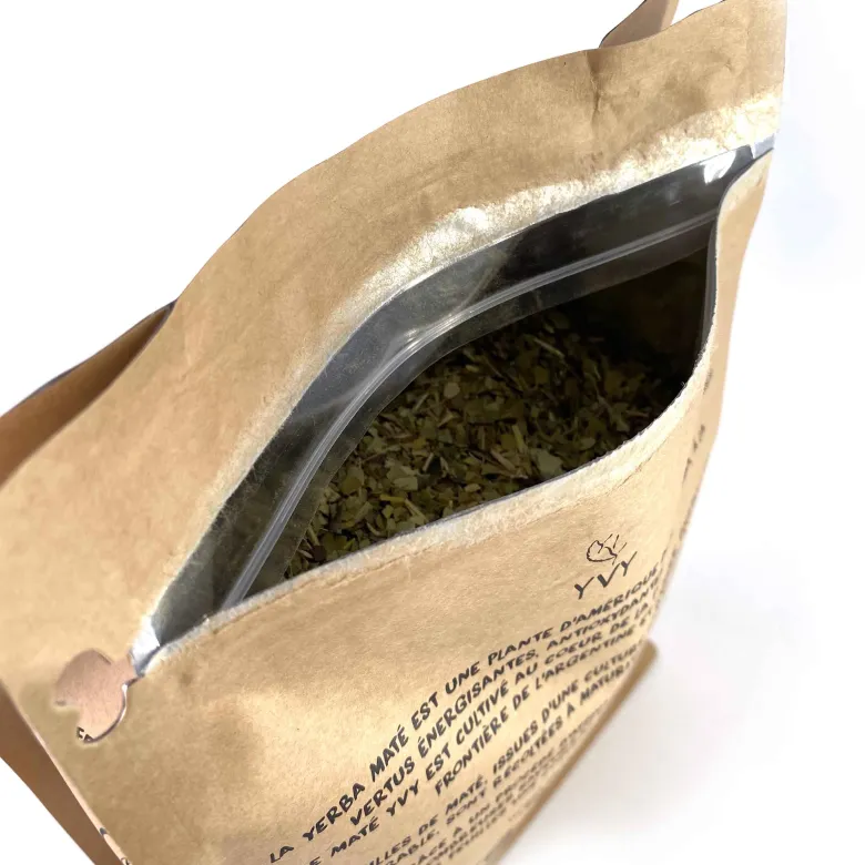 Maté citron bio - eco recharge 500g