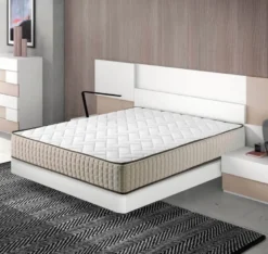 Matelas alpes avec housse lavable 160 x 190 cm