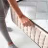 Matelas alpes avec housse lavable 140 x 190 cm