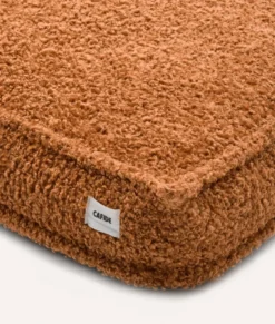 Matelas en effet bouclette l- moutarde