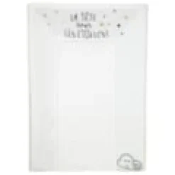 Matelas à langer etoile filante + housse + serviette amovible