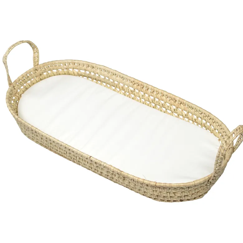 Matelas langer panier fibres naturelles