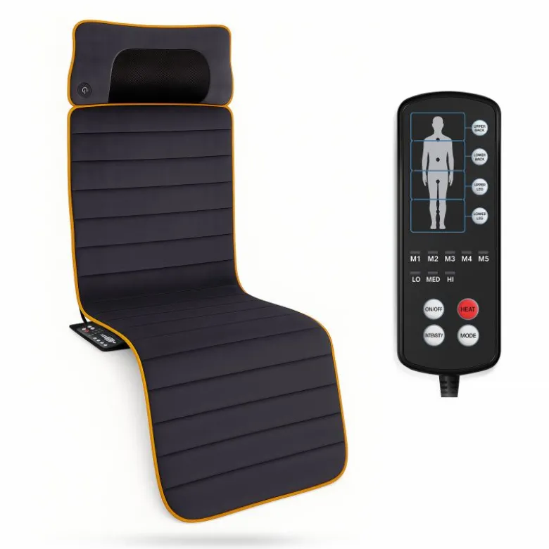 Matelas massage shiatsu corps fonction chauffante vibrante medivon mv-nova
