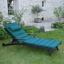 Matelas vert pour bain de soleil