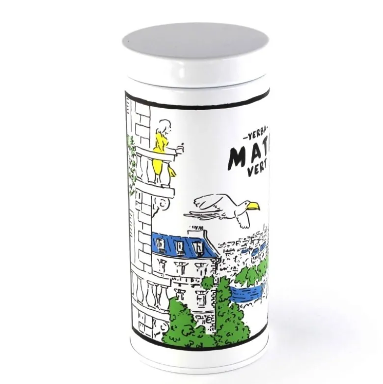 Maté vert bio - boîte fer blanc 100g