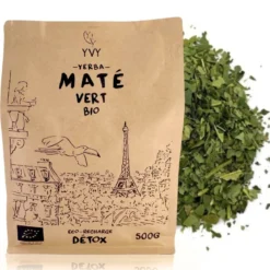 Maté vert bio - eco recharge 500g