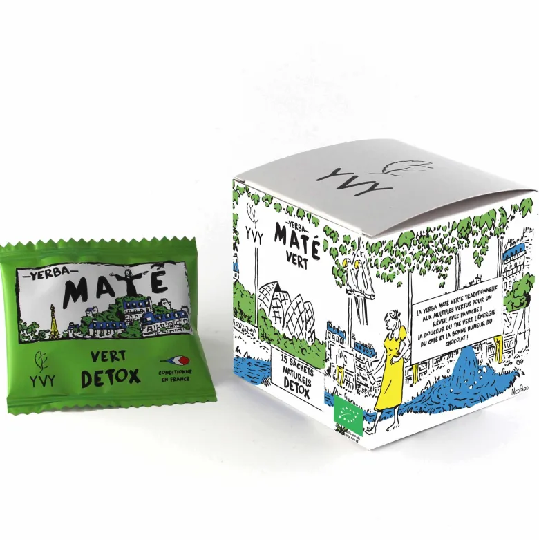 Maté vert bio - 15 sachets naturels