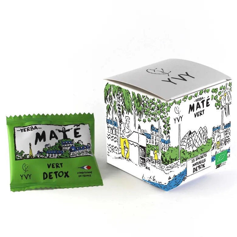 Maté vert bio - 15 sachets naturels