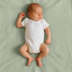 Maxi lange en coton bio vert