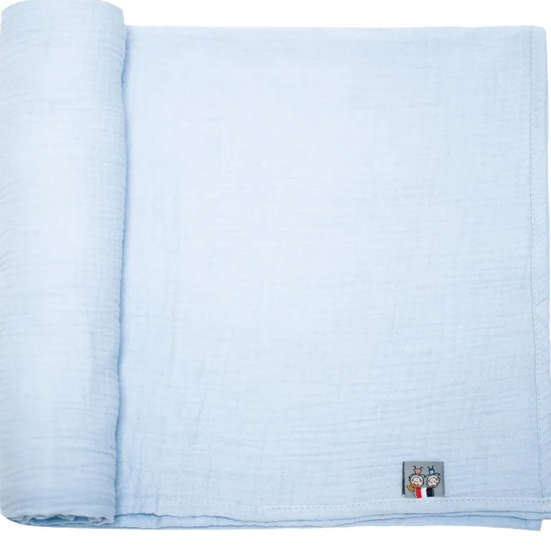 Maxi Lange en Gaze de Coton, Collection Jeanne : L'Essentiel Doux et Tendance pour Bébé