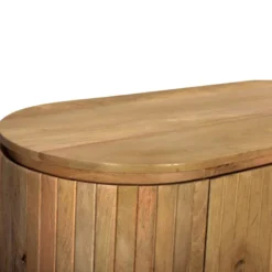 Menton-meuble tv 210 cm en bois massif