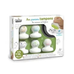 Mes premiers tampons - animaux de la fer